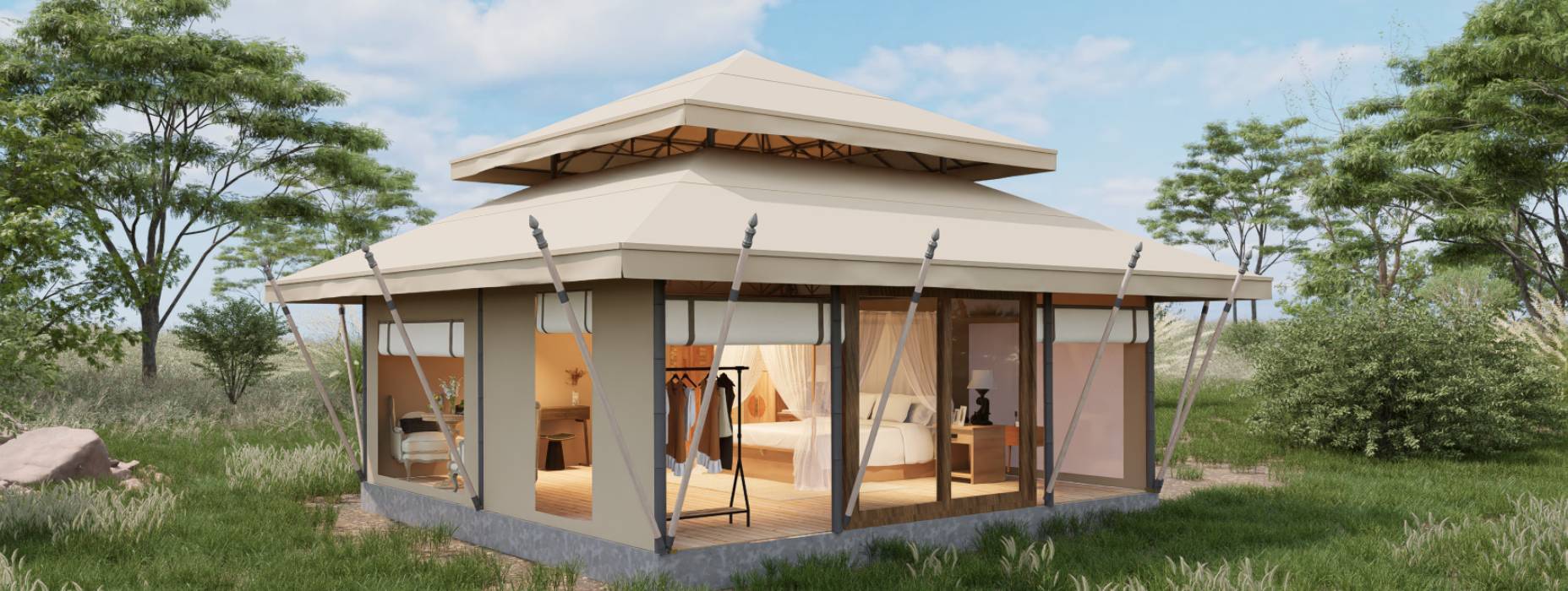 梓潼县户外野奢帐篷